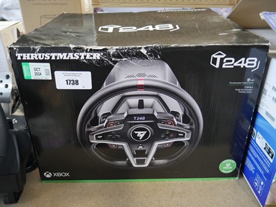 Lot 1738 - XBox Thrustmaster T428, boxed