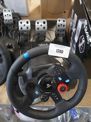 Lot 1740 - PlayStation G29 Driving Enforced Racing Wheel...