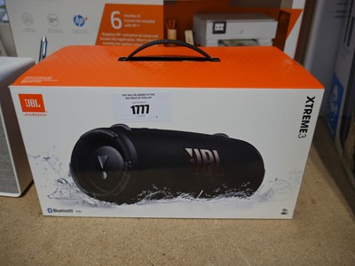 Lot 1777 - Boxed JBL Xtreme 3 speaker