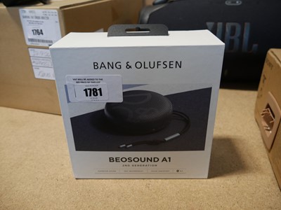 Lot 1781 - Bang & Olufsen BEOsound A1 second generation...