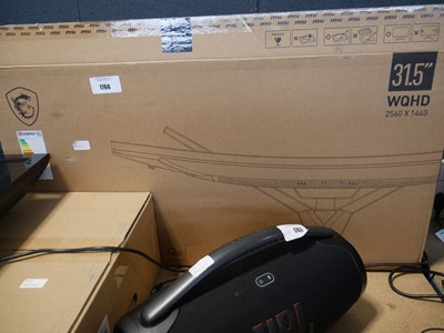 Lot 1766 - MSI G32004E2 31" curved gaming monitor, boxed...