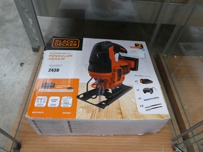 Lot 2430 - Black & Decker 18V pendulum jigsaw