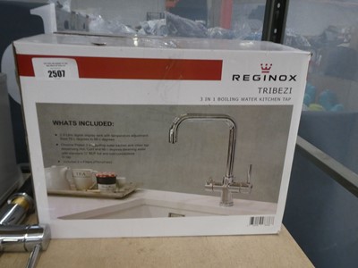 Lot 2507 - Reginox Tribezi 3 in 1 boiling water kitchen tap