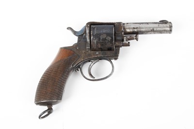 Lot 509 - (S5) .38 English double-action revolver, 3 ins...