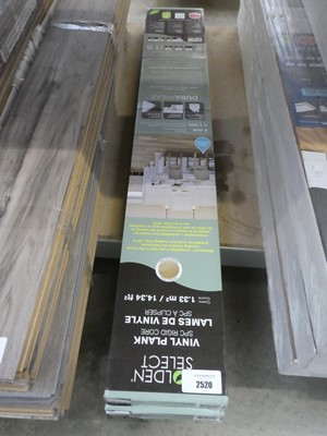 Lot 2520 - 2 packs of Golden Select vinyl plank SPC rigid...