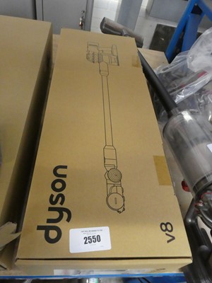 Lot 2550 - Dyson V8 Absolute cordless stick vacuum...