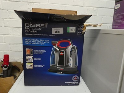 Lot 2581 - Bissell SpotClean ProHeat portable carpet and...