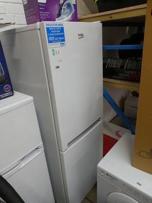 Lot 2586 - Beko upright fridge freezer