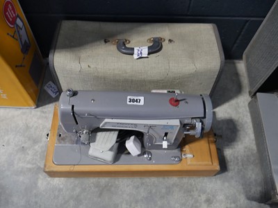 Lot 3047 - Frister & Rossman sewing machine with carry case