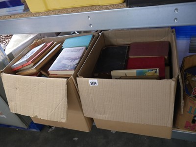 Lot 3024 - 2 boxes of books