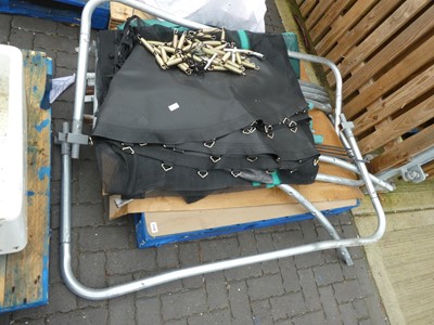 Lot 2598 - Dismantled trampoline