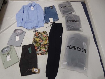 Lot 3206 - Selection of clothing to include Represent,...