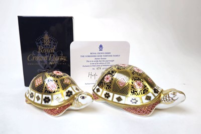 Lot 213 - Two Royal Crown Derby paperweights, 'Mother...