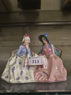 Lot 313 - A Royal Doulton ceramic figurine 'Afternoon...