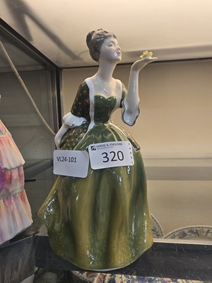 Lot 320 - A Royal Doulton ceramic figurine 'Fleur' HN2368