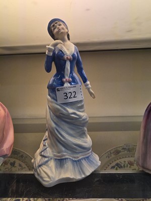 Lot 322 - A Royal Doulton ceramic figurine 'Sally' HN3851