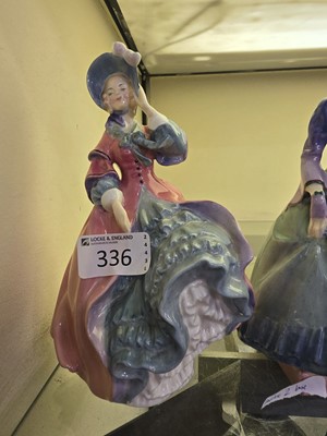 Lot 336 - A Royal Doulton ceramic figurine 'Spring...