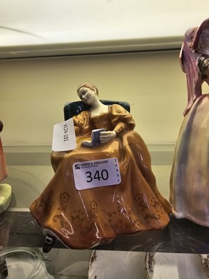 Lot 340 - A Royal Doulton ceramic figurine 'Romance' HN2430