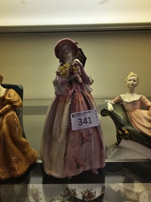 Lot 341 - A Royal Doulton ceramic figurine 'June' HN1691