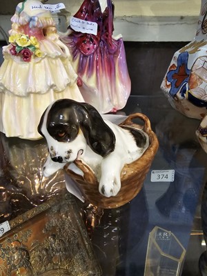 Lot 369 - A Royal Doulton ceramic figurine 'Cocker...