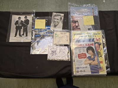 Lot 427 - An assortment of ephemera to include...