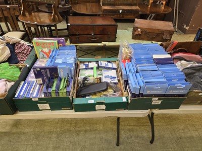 Lot 462 - Three trays of packaged Xbox and other...