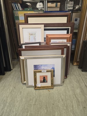 Lot 3 - A large quantity of modern framed and glazed...