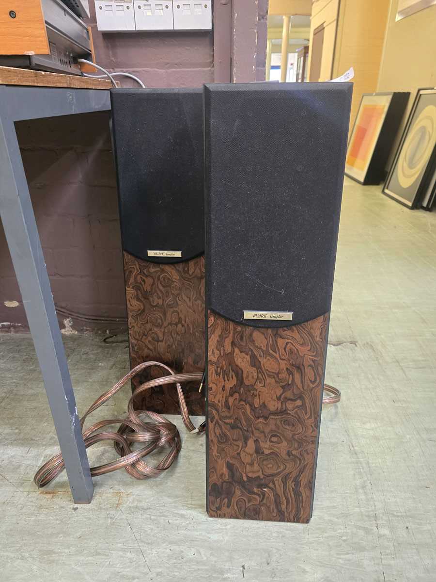 Lot 9 - A pair of Ruark 'Templar' standing speakers