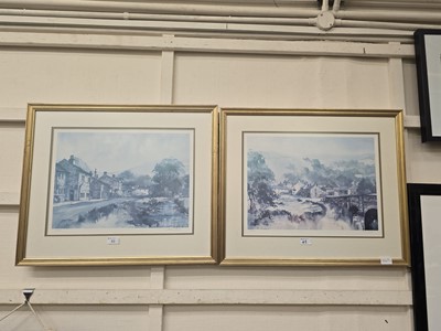 Lot 43 - Two framed and glazed limited edition prints...