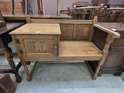 Lot 80 - A reproduction mid-20th century hall...