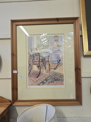 Lot 118 - A modern pine framed and glazed limited...