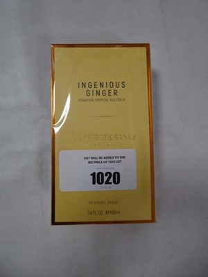 Lot 1020 - Goldfield & Banks ingenious ginger perfume...