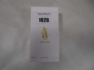 Lot 1026 - By Orlov Paris good vibes eau de parfum 75ml