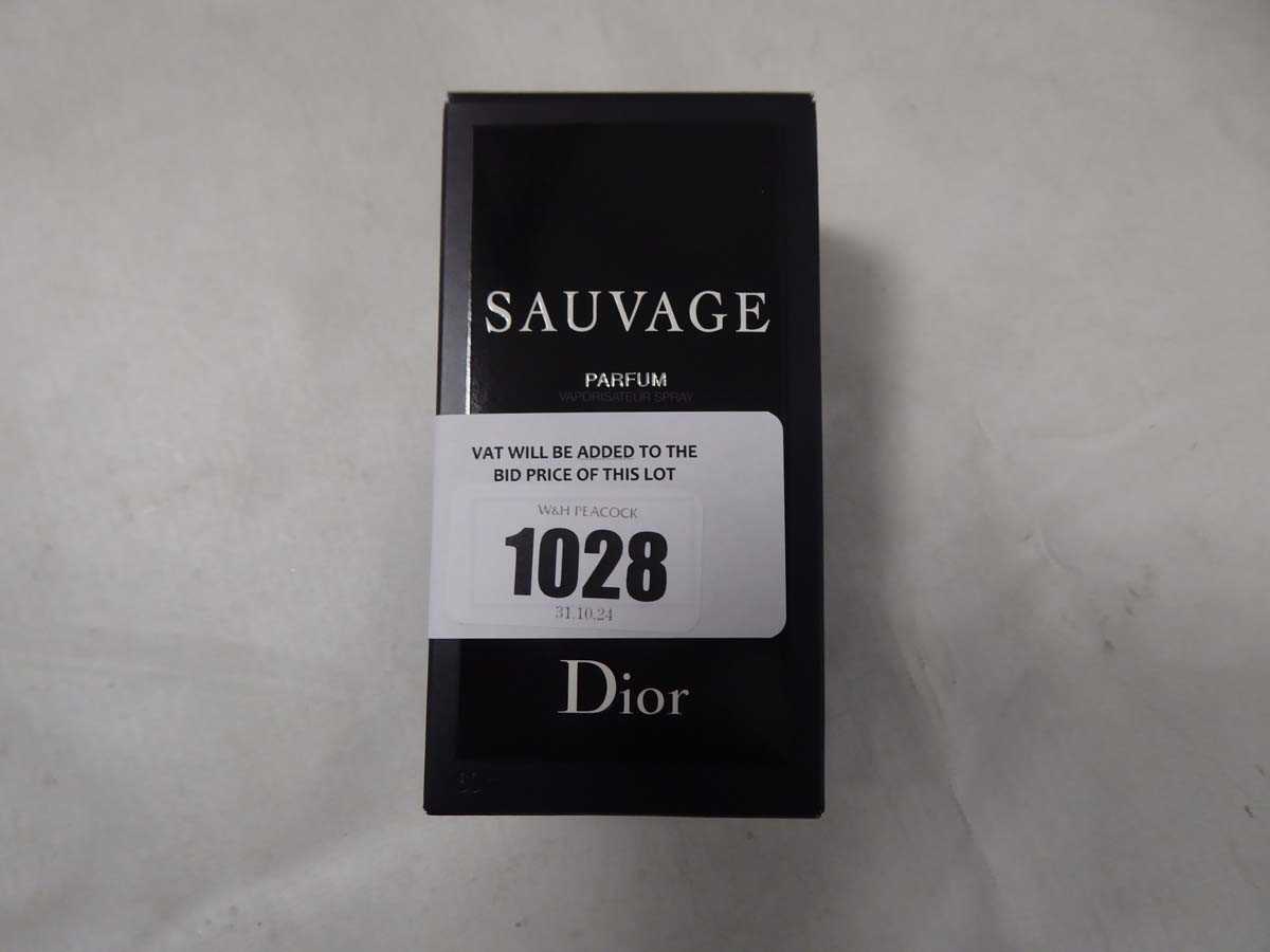 Lot 1028 - Dior sauvage parfum 60ml