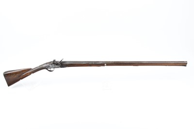 Lot 307 - (S58) 12 bore Flintlock sporting gun by W....