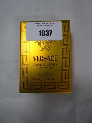 Lot 1037 - Versace eros energy pour homme eau de parfum...