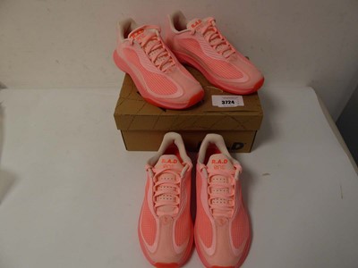 Lot Boxed pair of R.A.D ONE trainers, pink, UK 6 +...