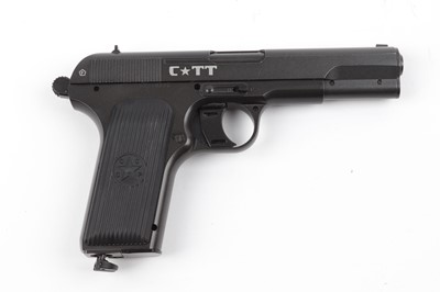 Lot 236 - 4.5mm BB Crosman C-TT Co2 air pistol, boxed,...