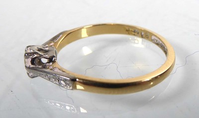 Lot An 18ct yellow gold and platinum highlighted...