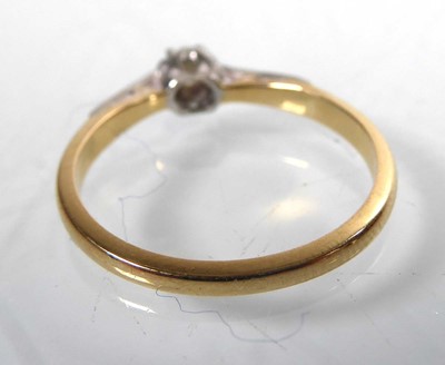 Lot An 18ct yellow gold and platinum highlighted...