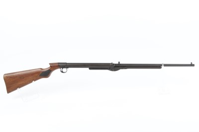 Lot 127 - .22 Lincoln Jeffries underlever air rifle,...