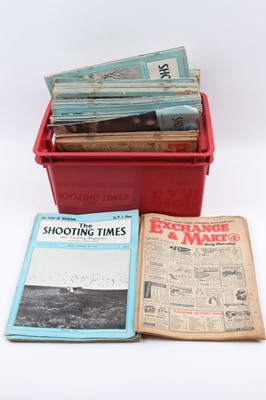 Lot 1047 - Quantity of vintage Shooting Times magazines,...