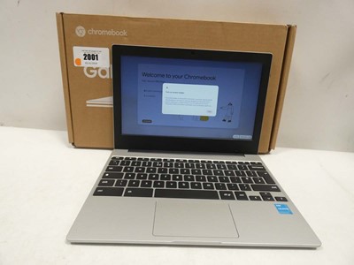 Lot 2001 - Galaxy Chromebook Go laptop with Intel Celeron...