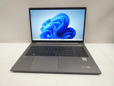 Lot 2002 - HP ZBook FireFly 15 G7 laptop with Intel...