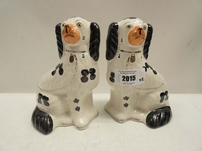 Lot 2015 - Pair of Arthur Wood Staffordshire Dogs