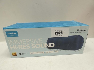 Lot 2026 - Anker SoundCore Motion+ wireless speaker