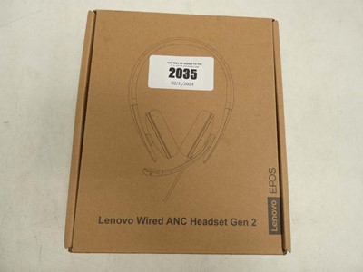 Lot 2035 - *Sealed* Lenovo EPOS Wired ANC Headset Gen 2