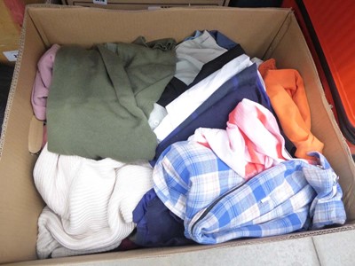 Lot 3320 - Large box of mixed assorted men and womens...