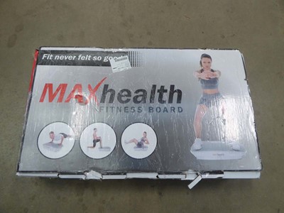 Lot 3388 - Max Health fitness board