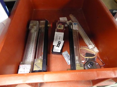 Lot 2507 - Selection of Flow meters and other test equipment